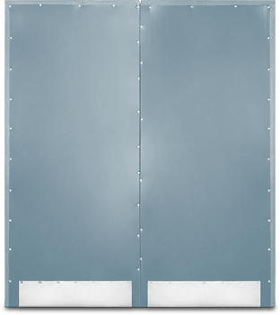 Panel divisorio de carga seca bipartito