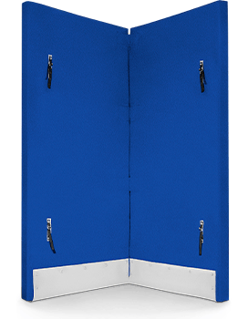 Panel divisorio térmico bipartito